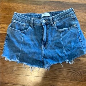 Stretchy Jean Shorts
